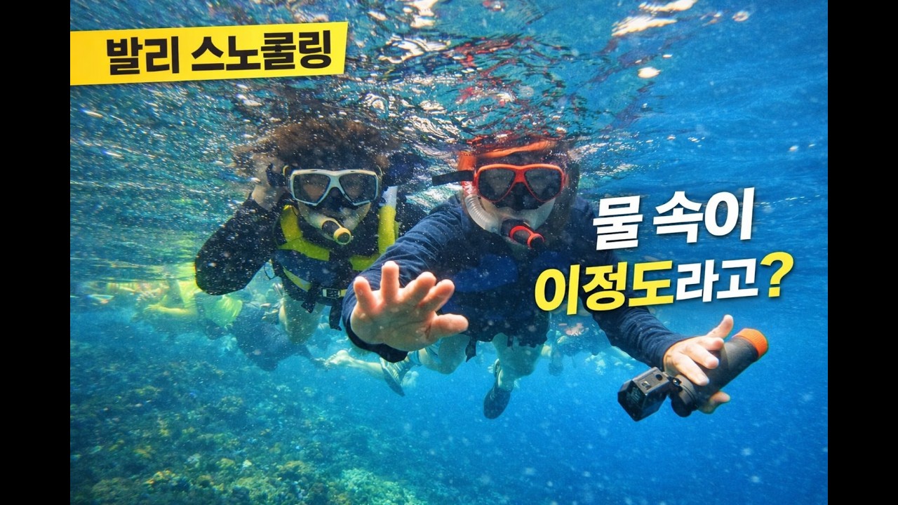 결혼 20주년 기념✈️ 가족 첫 발리 여행 브이로그 | Day 5 램봉안 섬 스노쿨링