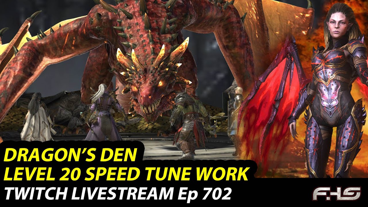 Dragon's Den Speed Tune - RAID: Shadow Legends Twitch Livestream Ep.702
