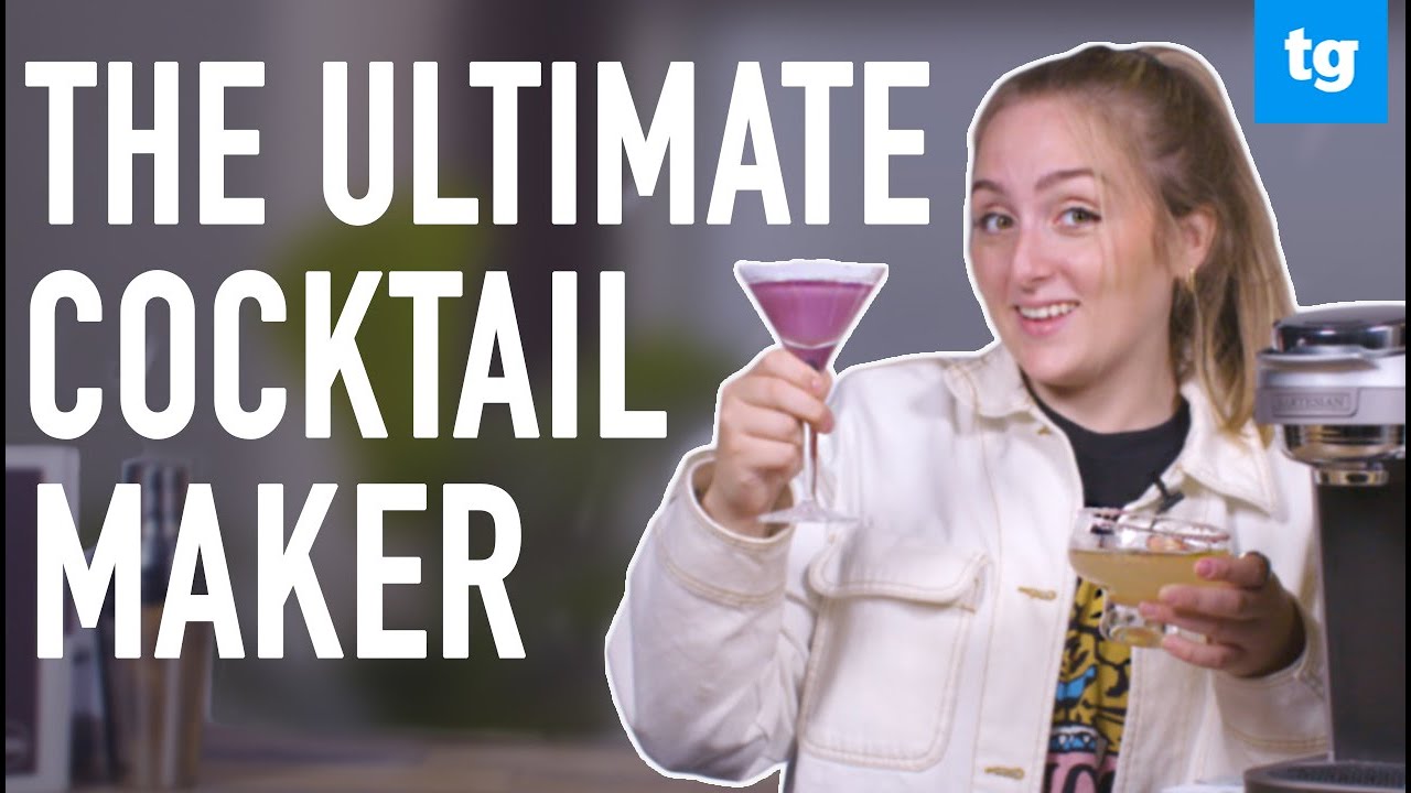 EASY At Home Holiday Drinks: Bartesian Duet Cocktail Machine Review!