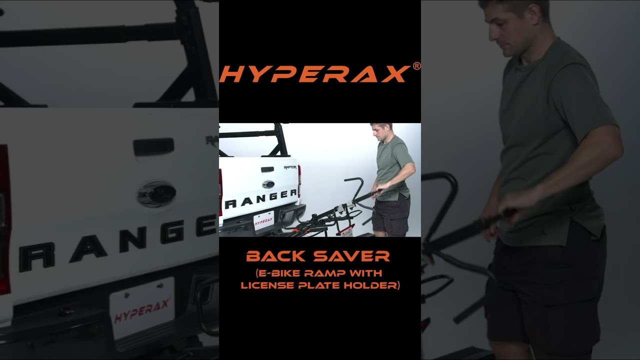 Loading your bike shouldn&rsquo;t feel like a workout! #hyperax #bikerack #backsaver