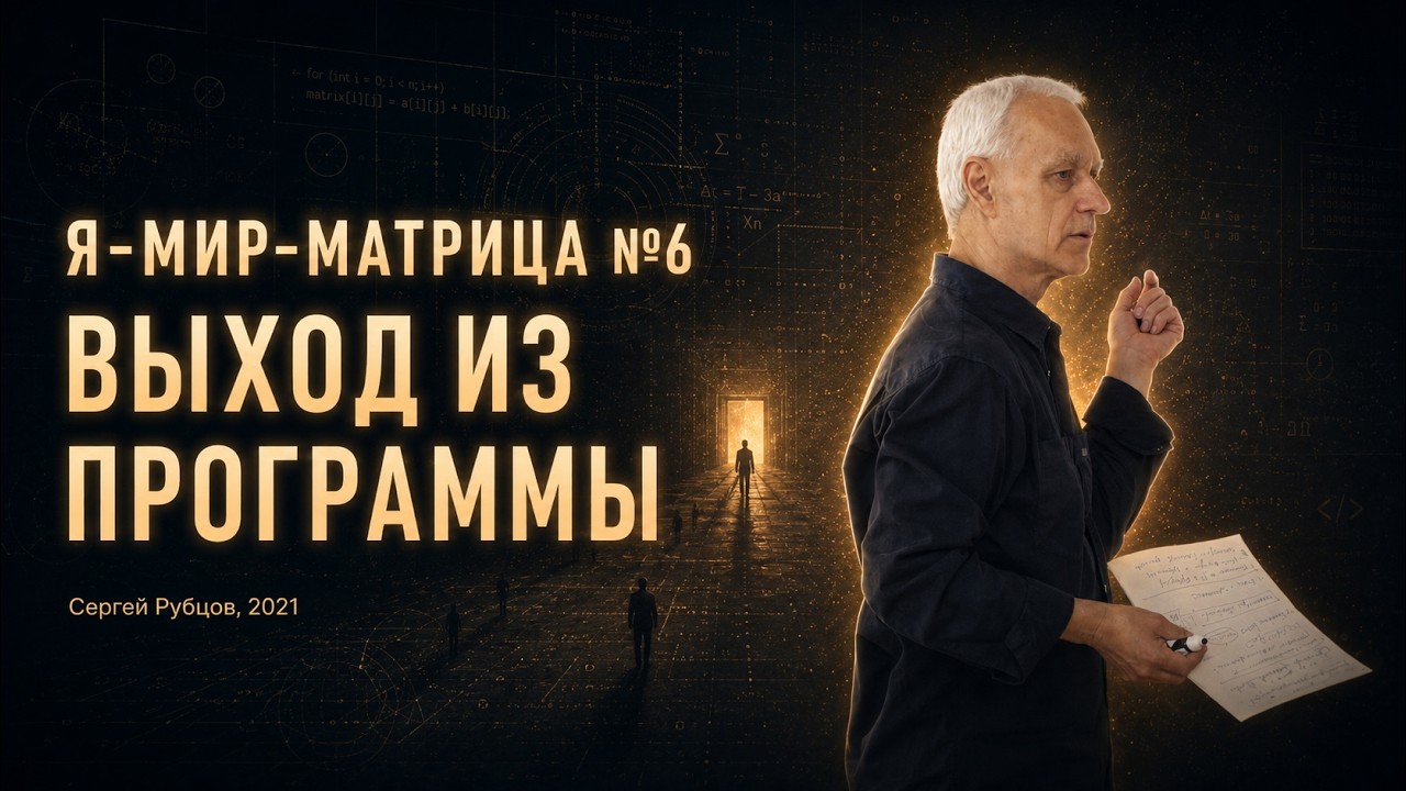 Я-МИР-МАТРИЦА + методика покажи! - ВСЕ 12 ВИДЕО В 1 / Сергей Рубцов&bull;Архив&bull;2021