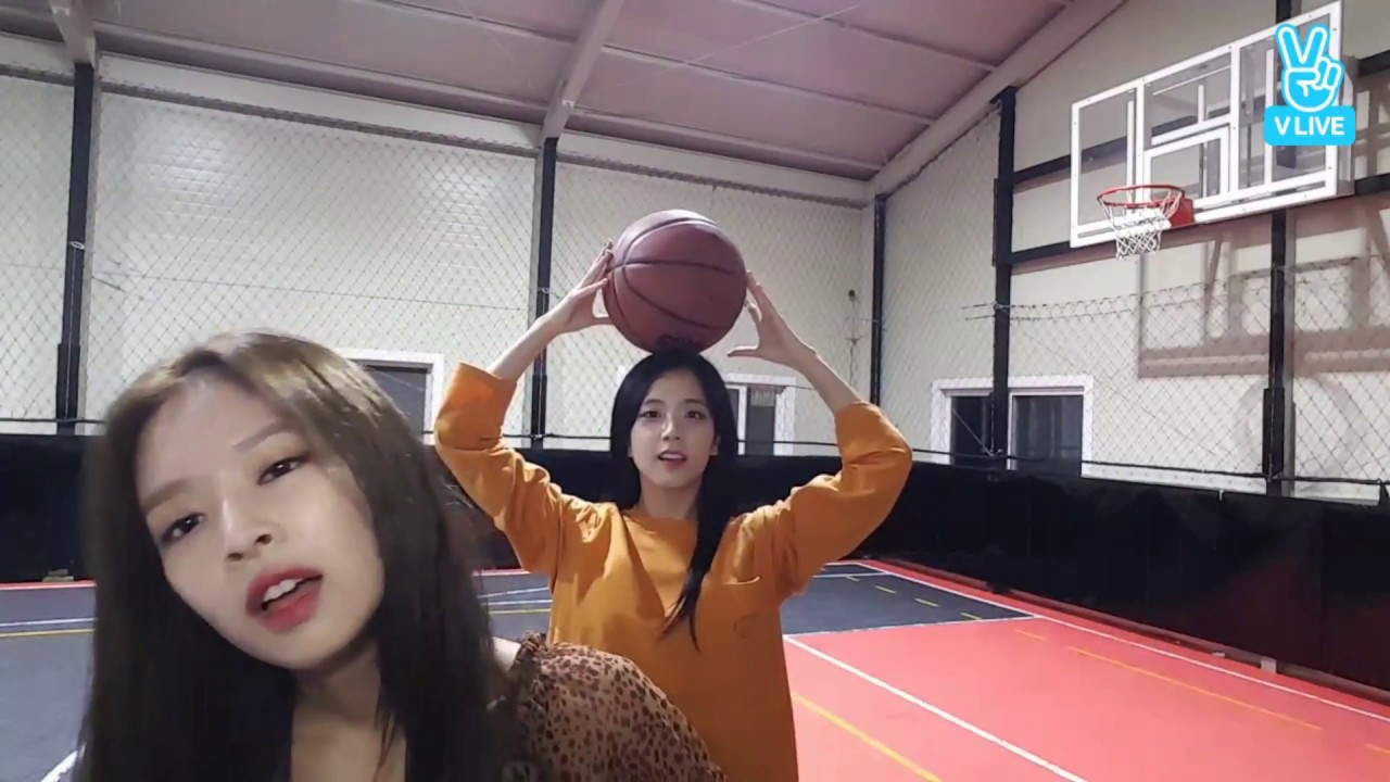BLACKPINK   Jennie  and Jisso  PART 1 Playing basketball and doing sports