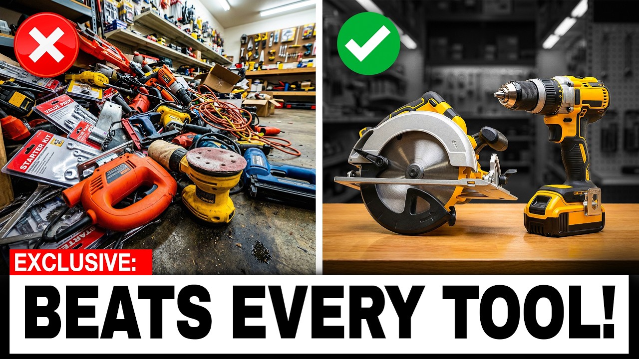 Only Buy These 2 Power Tools In Your Life (STOP Wasting Money On The Rest)