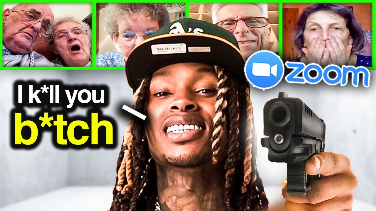 When Rappers Pull GUNS On KARENS in Zoom Classes!