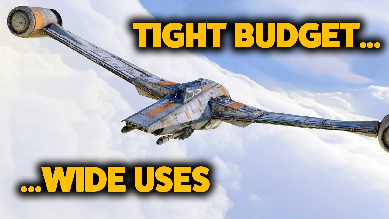 The KNOCKOFF X-wing that ruled the Outer Rim (fan design)