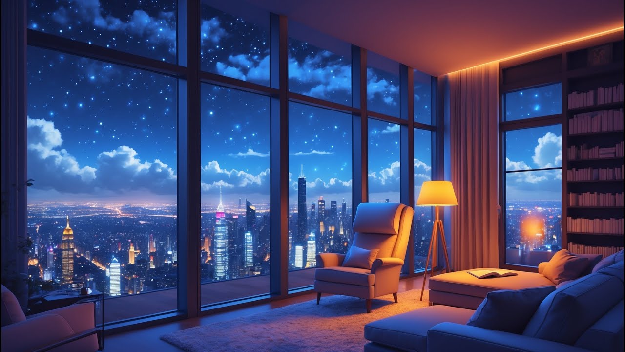Skyline Night Flow 🌃 2 Hours of Deep Liquid Drum and Bass for Study & Focus ✨🎧