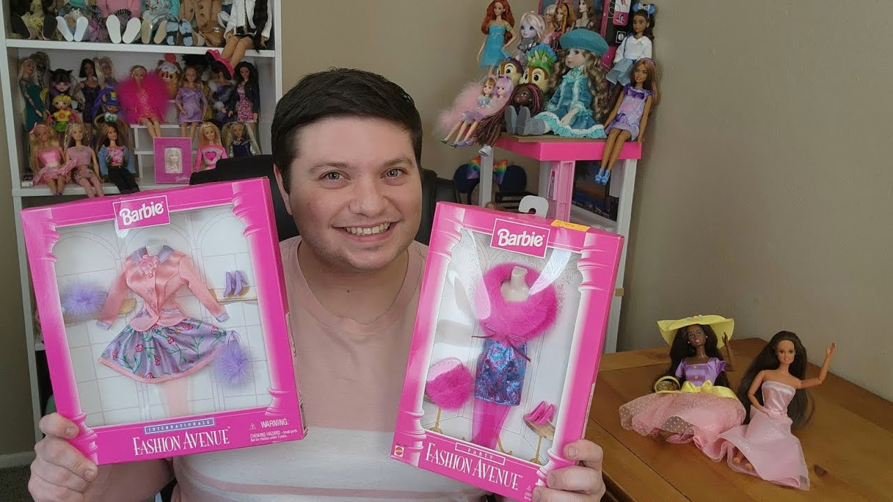 Restyling Two 90s Barbies in different 90s Fashion Avenue outfits!