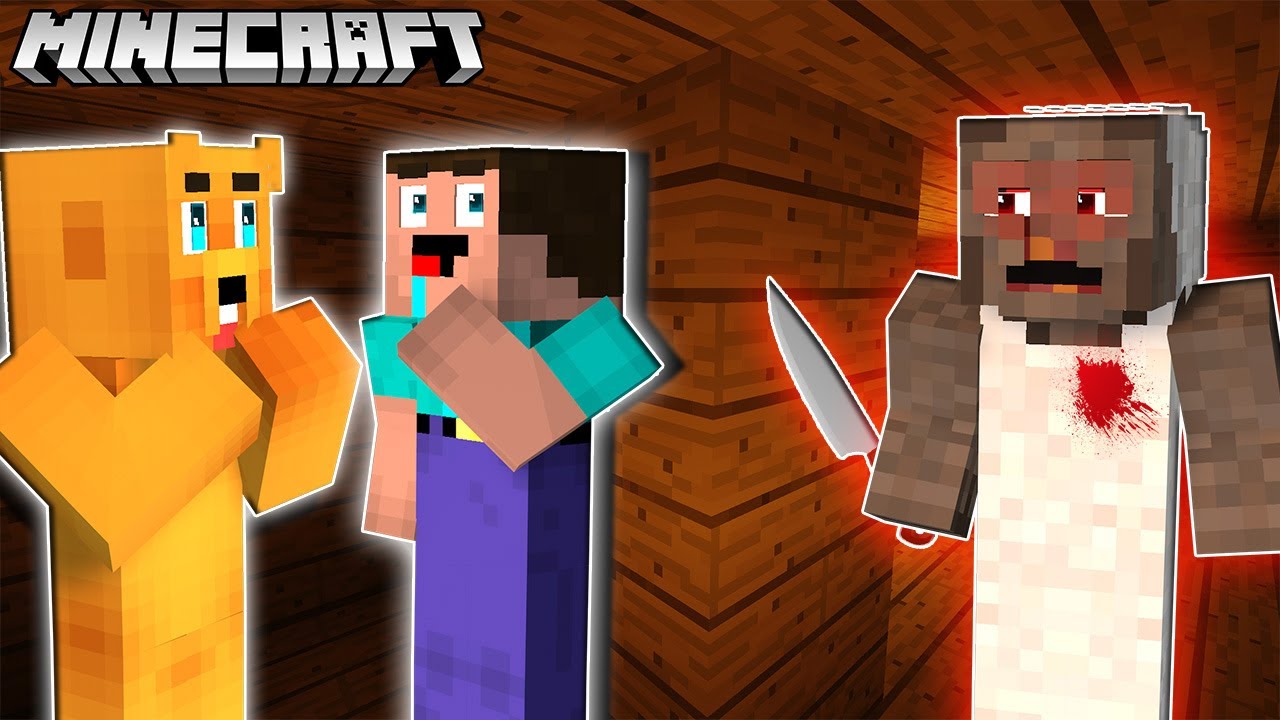 &Scaron;KOLKA V MINECRAFTU #3 | BABIČKA GRANNY UNESLA DĚTI A NOOBA!