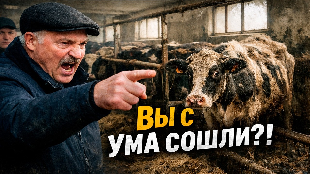 «Вы с ума сошли» - Лукашенко в бешенстве от содержания коров