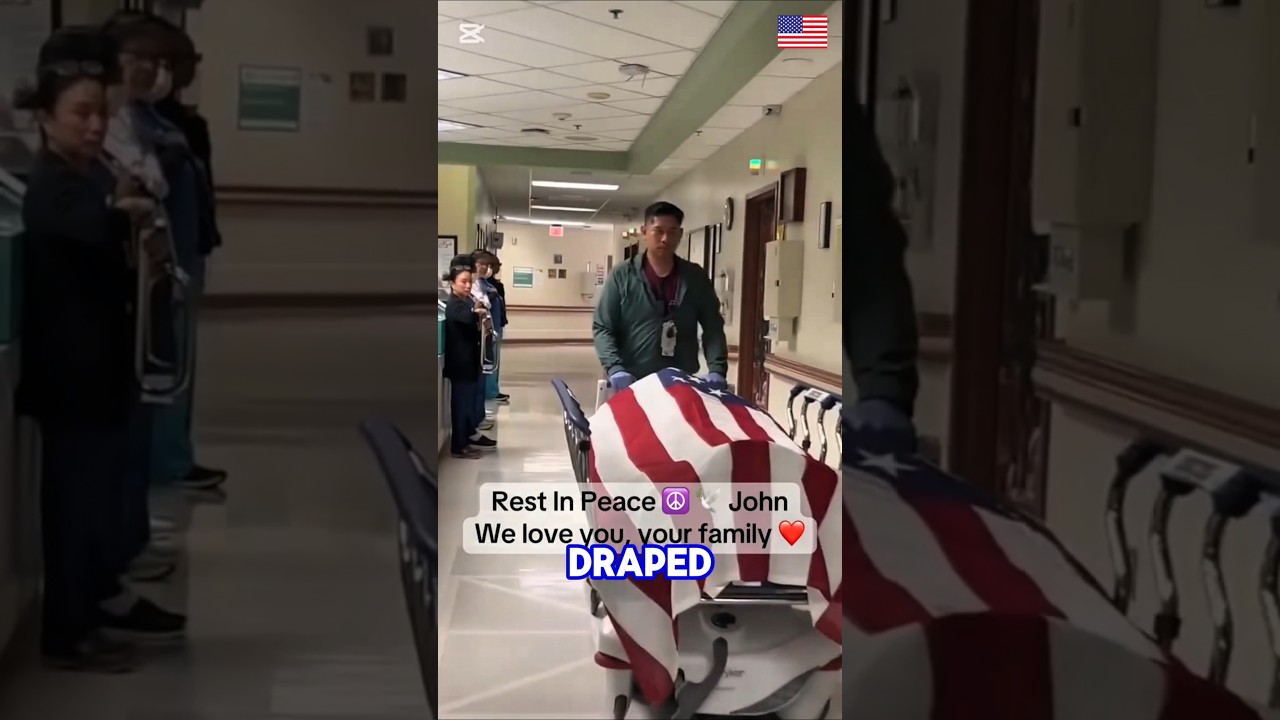 Nikt nie przyszedł pożegnać tego 95-letniego bohatera... 💔 #usarmy #wojsko #shorts #viral