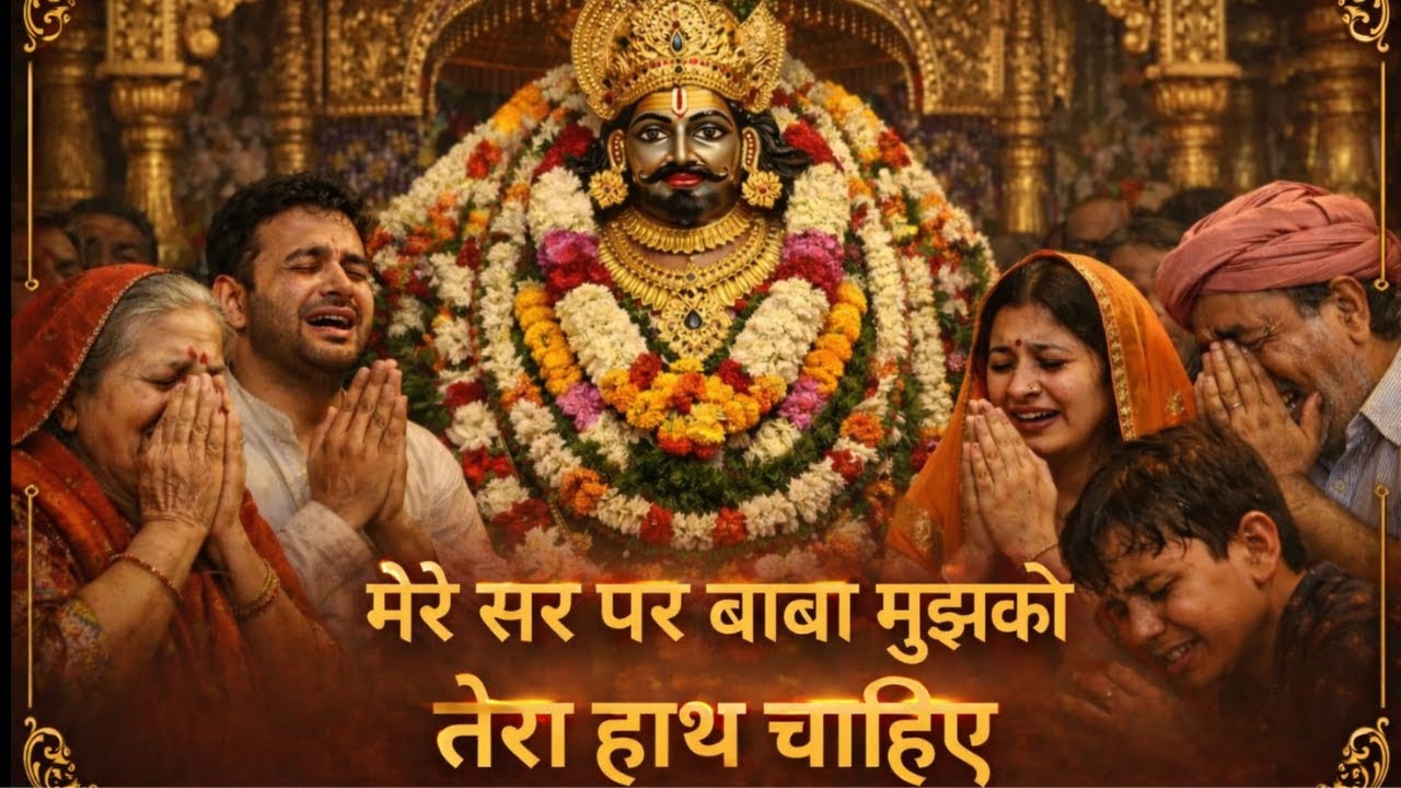 मेरे सर पे बाबा मुझको तेरा हाथ चाहिए  |  खाटू श्याम बाबा का दिल खुश करने वाला भजन