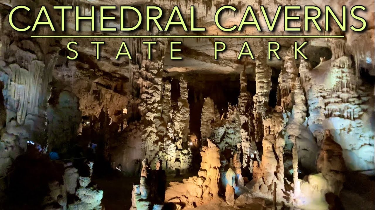 CAN’T BELIEVE This Cave is in Alabama!  Cathedral Caverns State Park Tour
