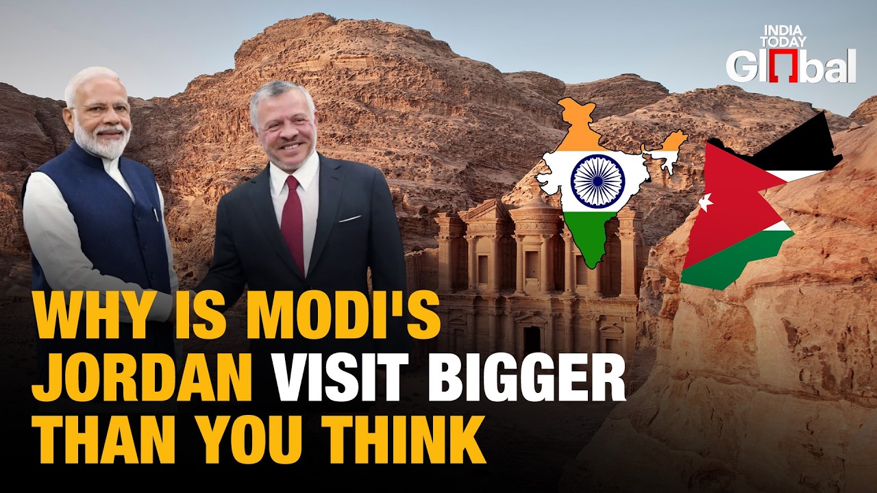 Modi&rsquo;s Jordan Visit Explained: A Strategic Move Amid West Asia Turmoil