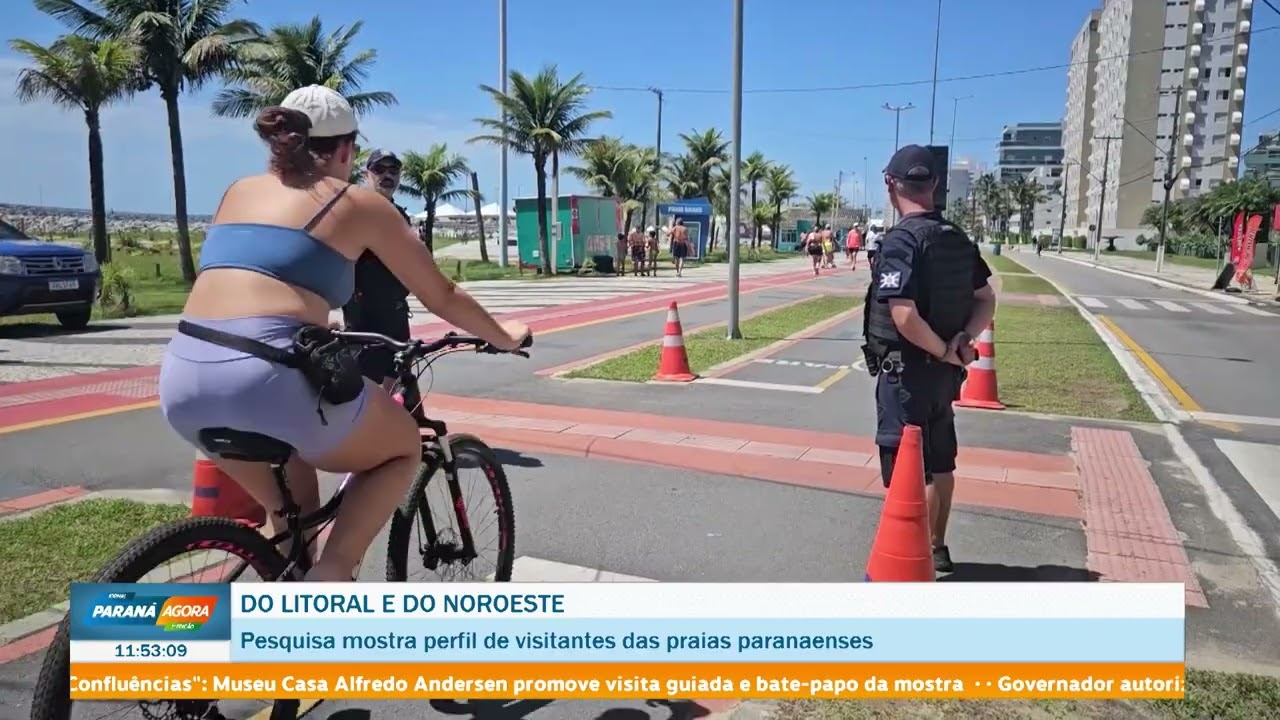 Pesquisa mostra perfil de visitantes das praias paranaenses