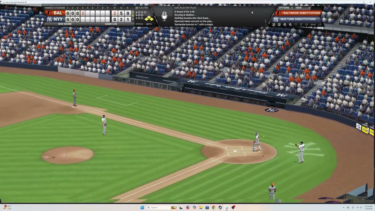 Can the yankees win it all?! OUTPB 26 gameplay!