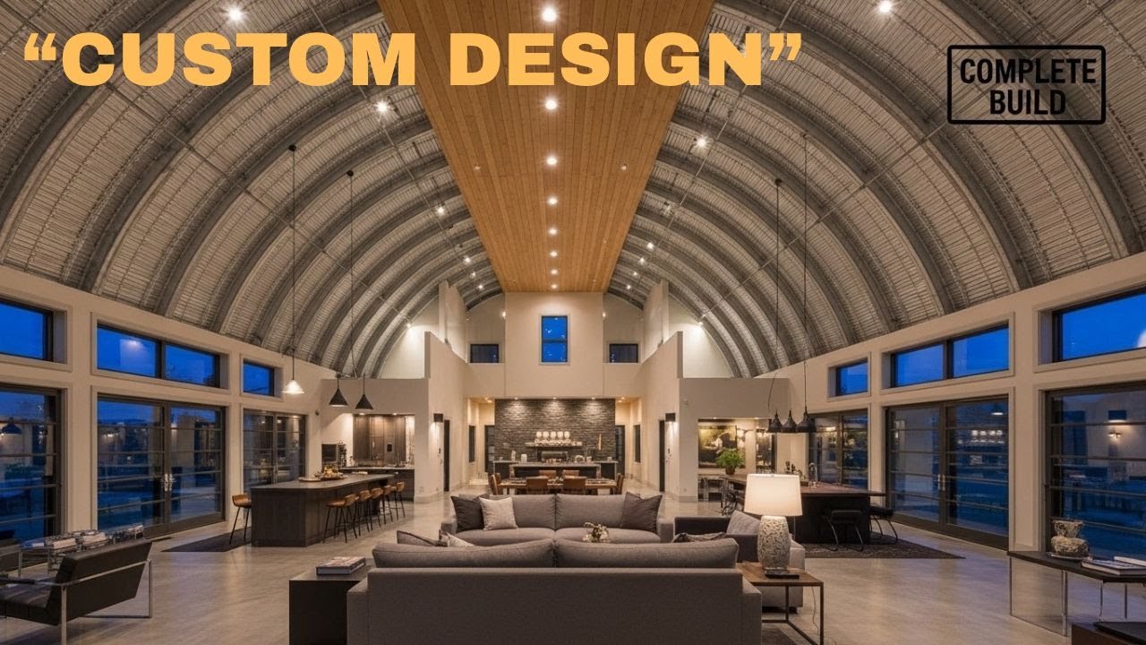Quonset Hut Custom Homes: Unlimited Floor Plans, Half The Cost (Real Examples)