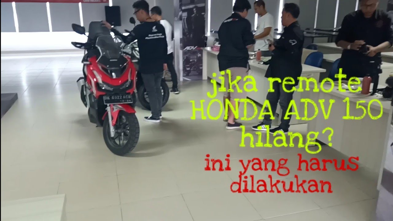 Honda ADV 150 kehilangan remote? Jangan panik #tutorial