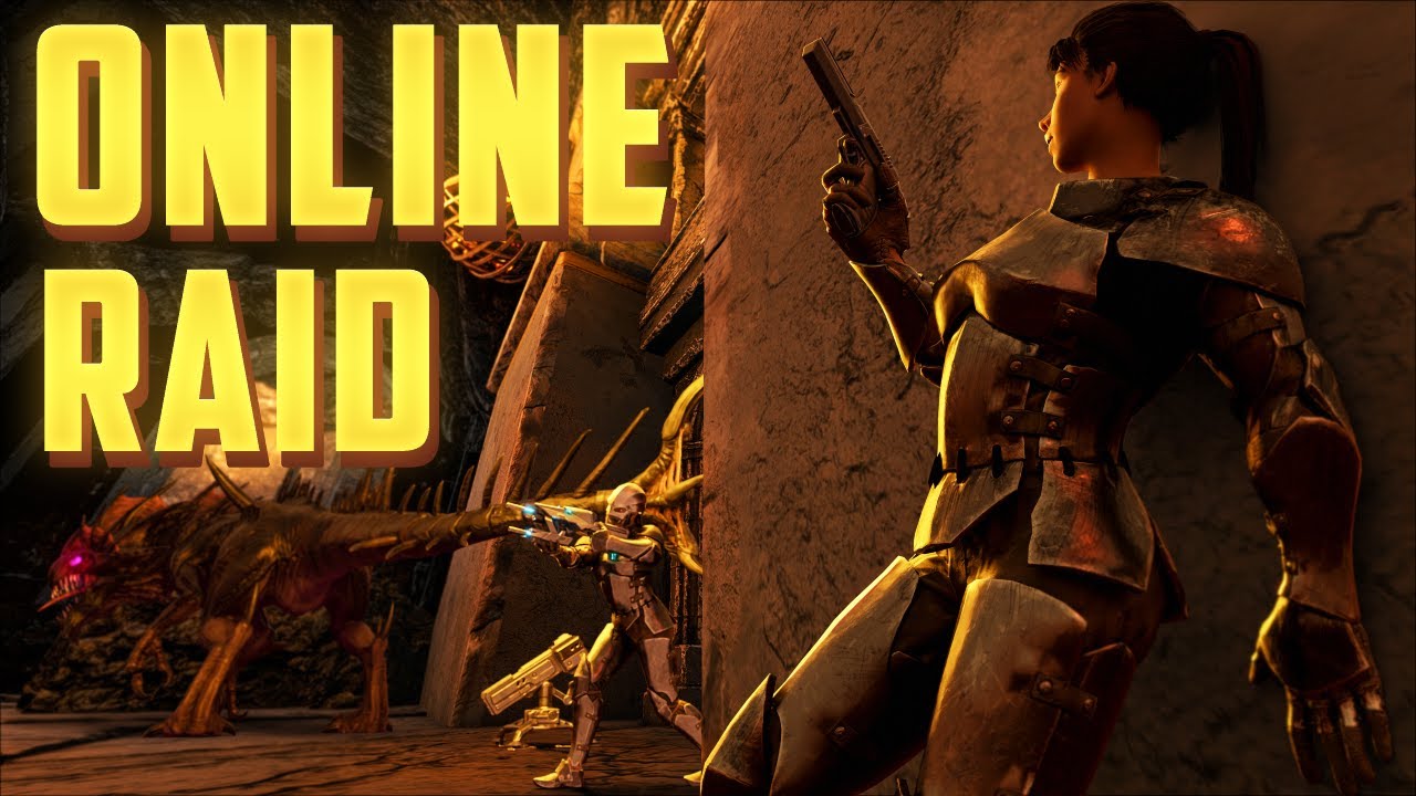 Online Raiding The Strongest Cave On ARK