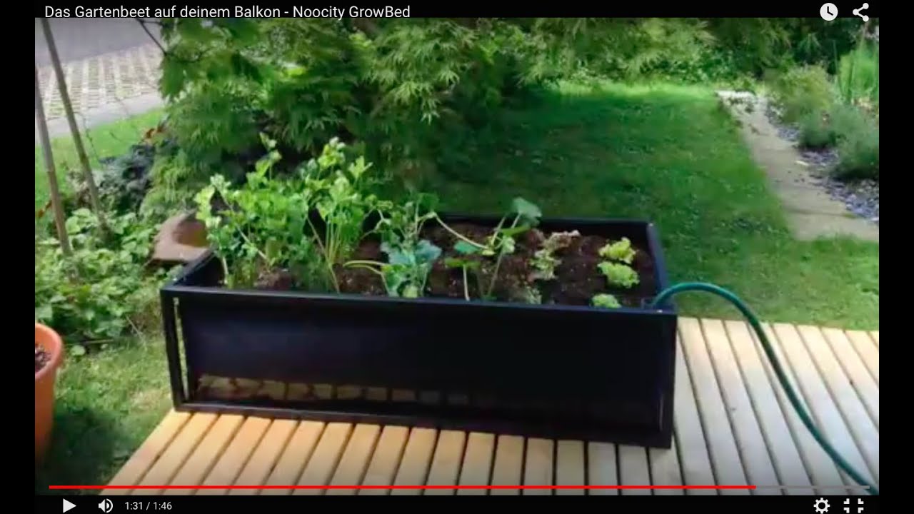 Das Gartenbeet für deine Terrasse oder deinen Balkon - Das Noocity Growbed