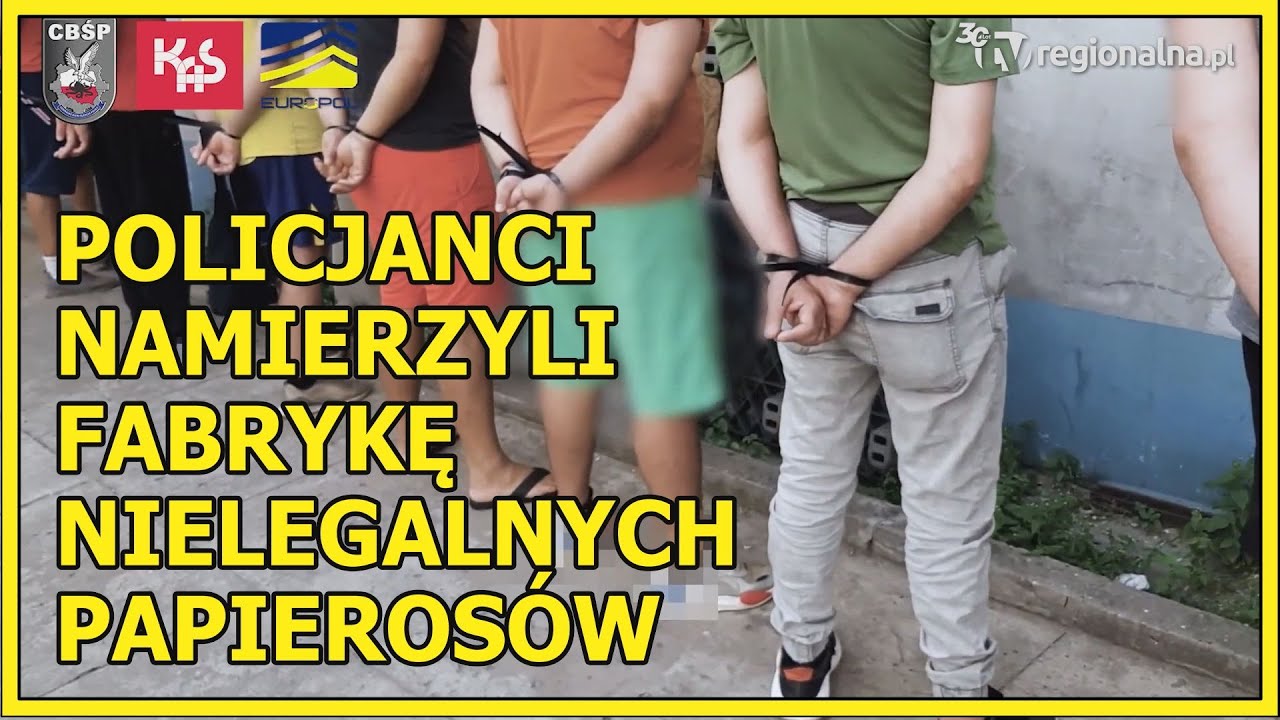 Region: Fabryki i magazyny pełne nielegalnych papierosów