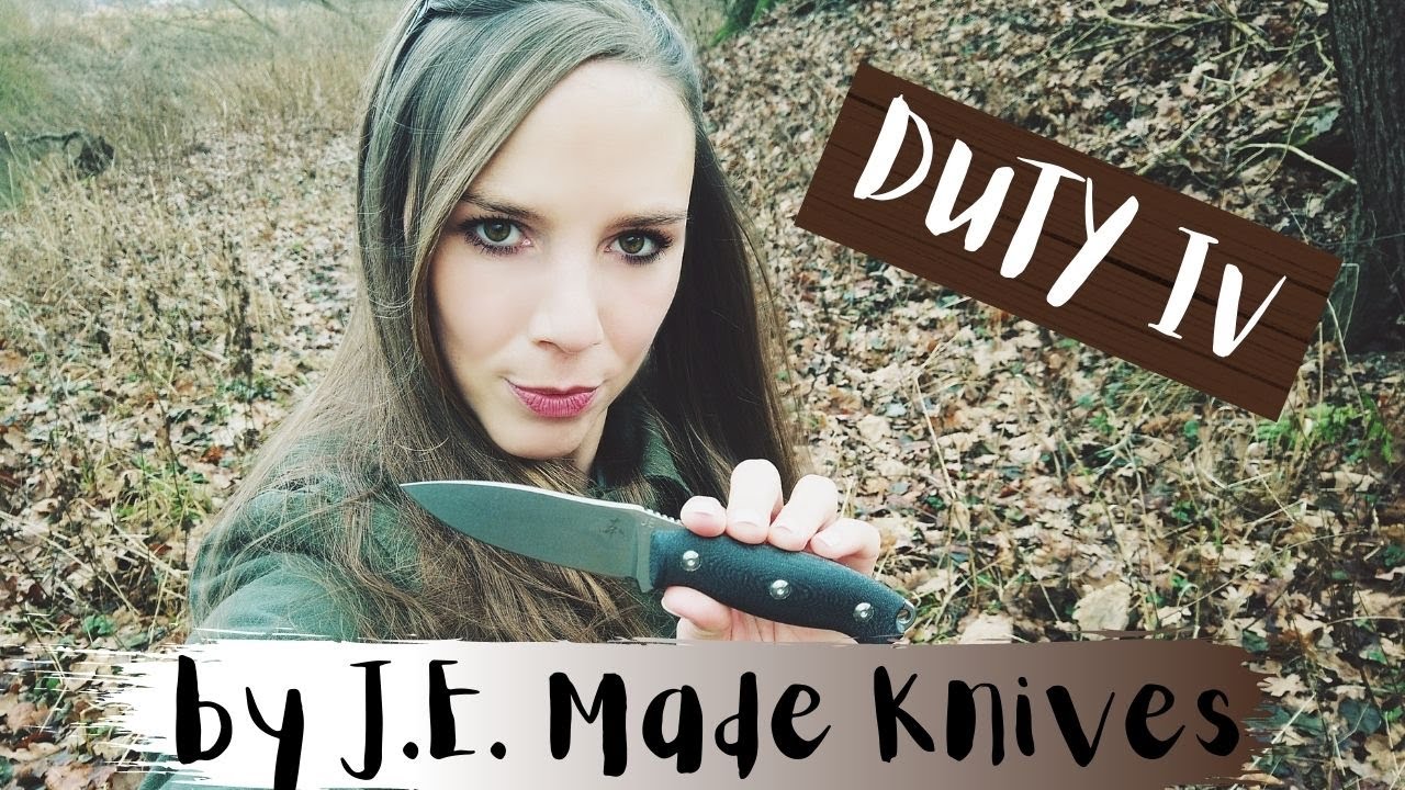 J.E. Made Knives " DUTY IV " - Outdoormesser - vom MESSERDEPOT !!!