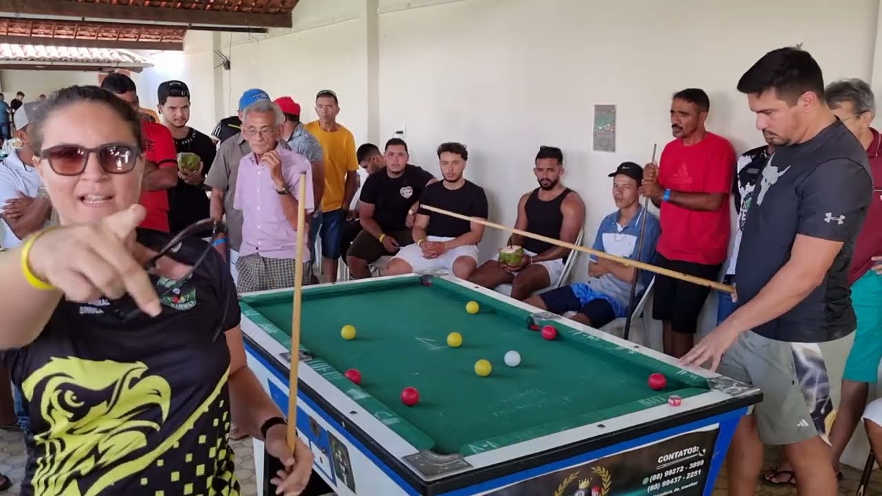 Gislane Vs Jonathan- se n&atilde;o cuidar ela bota pra casa mais cedo🤑🎱