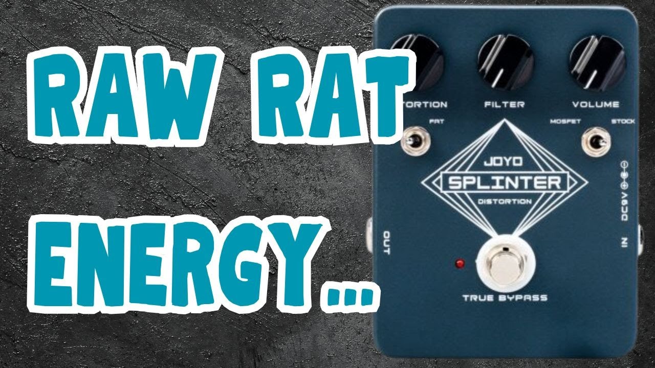 Joyo Splinter Distortion NO TALKING 5 Min. Demo - CHEAP AF PEDAL DEMOS - Sandy's Sound Check