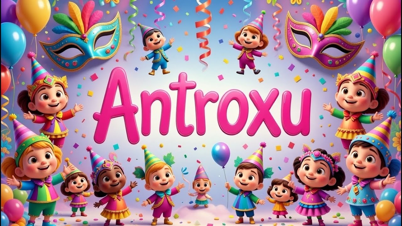 Qu&eacute; prestosu l&rsquo;Antroxu 🎭 | Canci&oacute;n infantil en asturiano | Maestr&iacute;n Astur