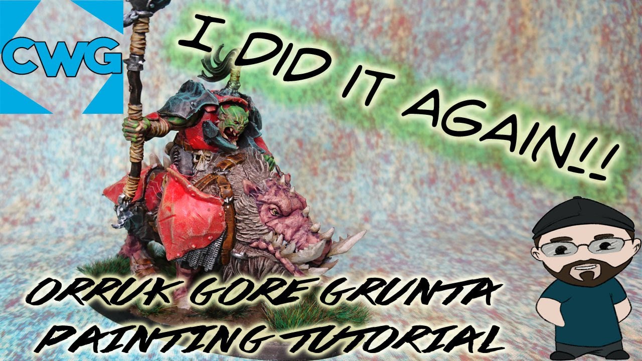 Orruk Iron Jawz Gore Grunta - Painting Tutorial