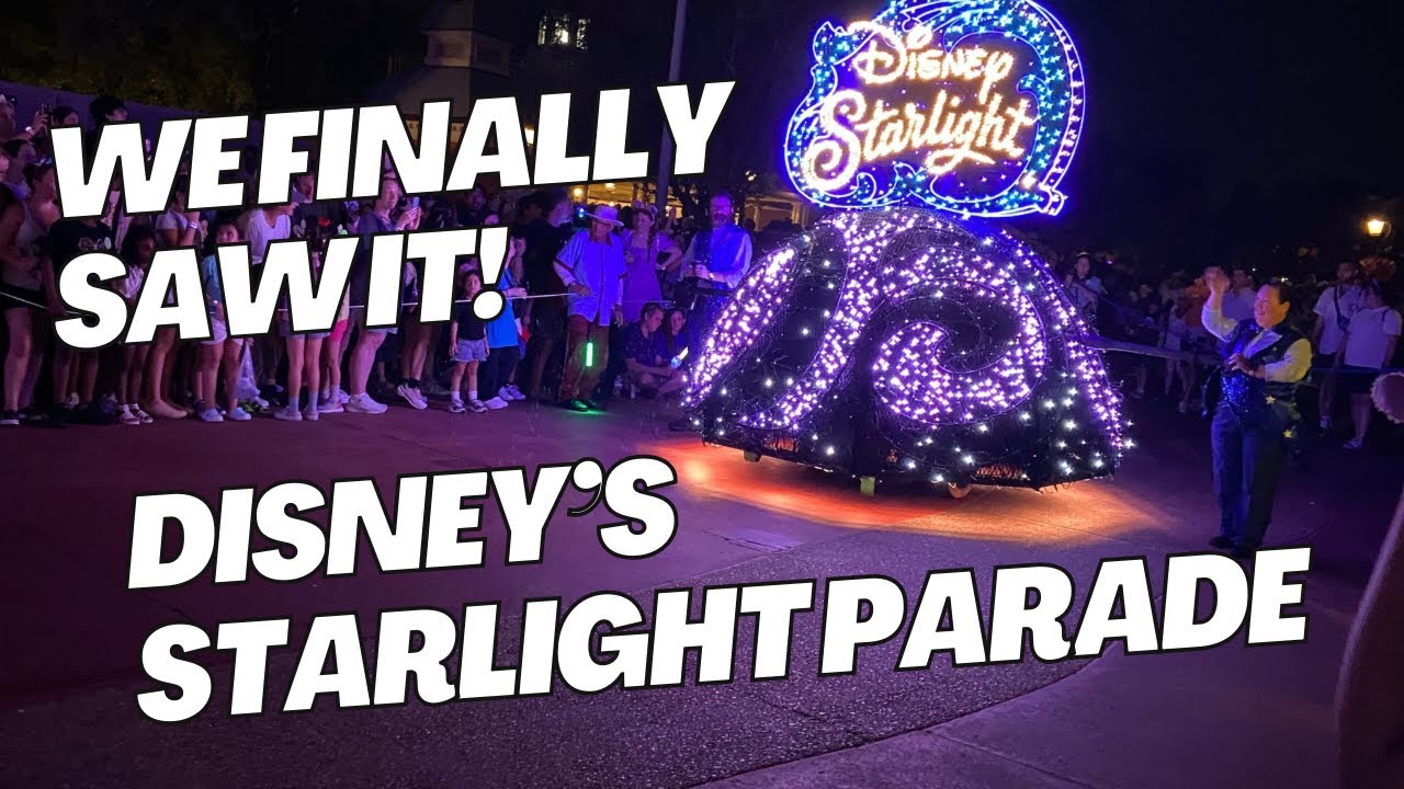 Test Track Fail and Finally Getting to See New Magic Kingdom Starlight Parade