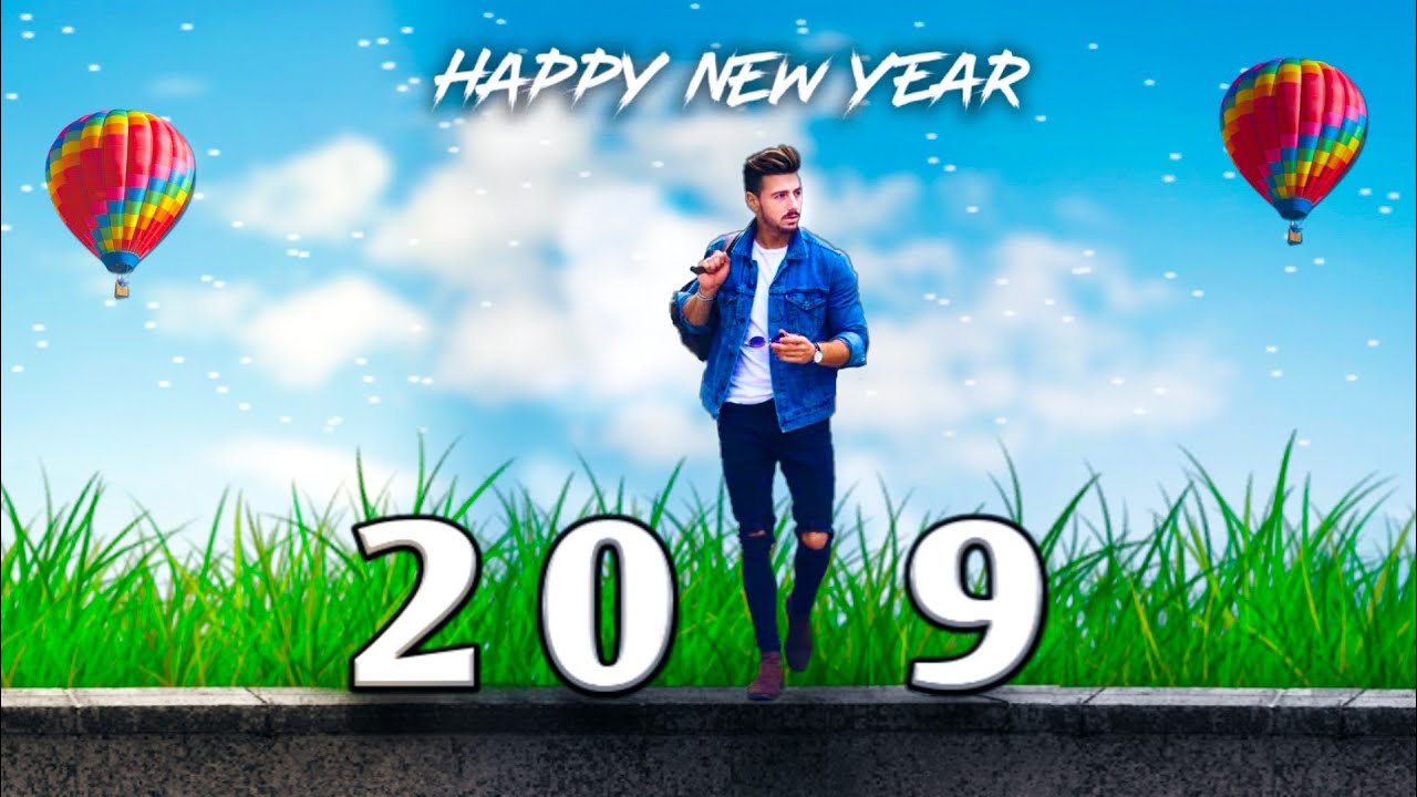Happy New Year 2019 Photo Editing tutorial || PicsArt Editing Tutorial