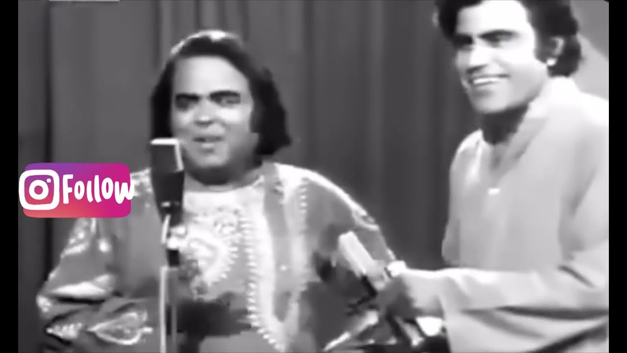Alam Lohar and Tariq Aziz Together - A very rare video - Punjabi Folk