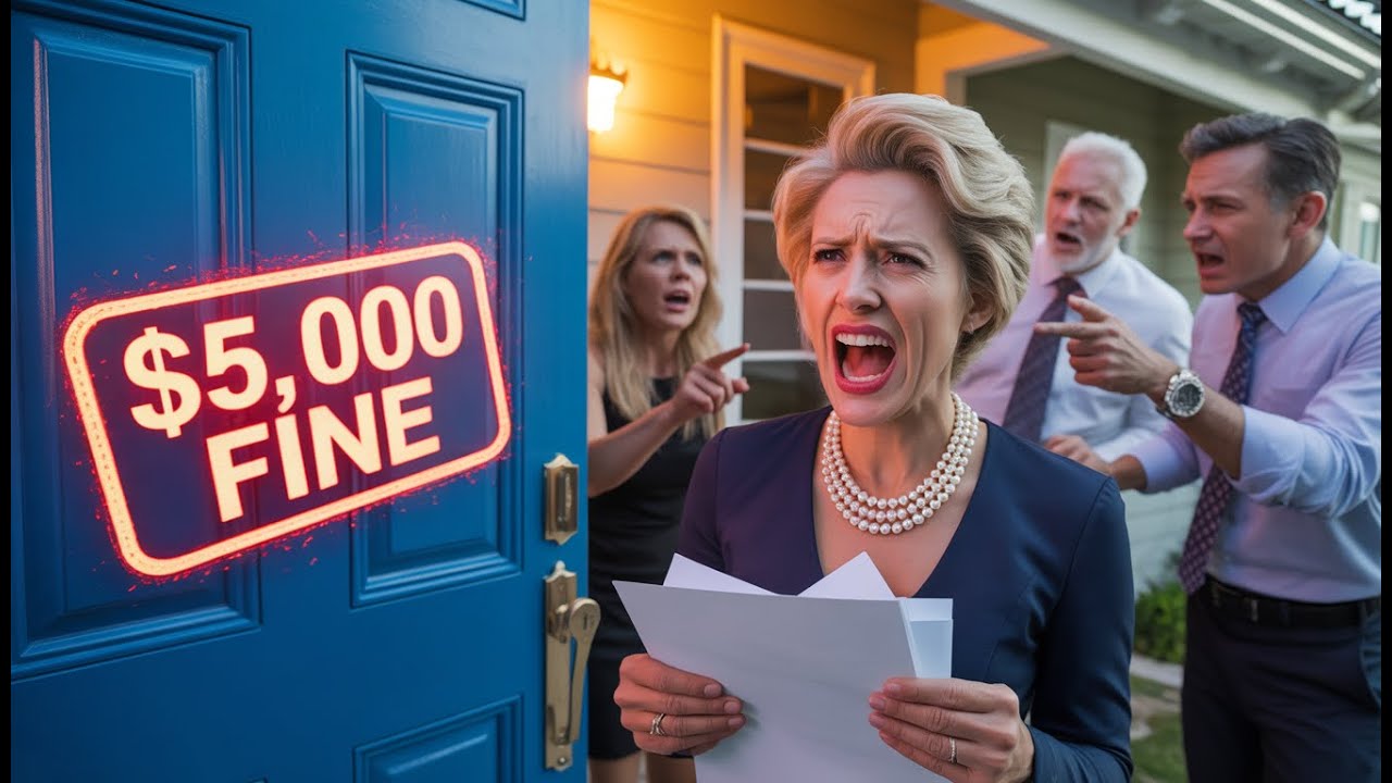 HOA Fined Me $5,000 for a Blue Door… I Made Her Regret Every Rule
