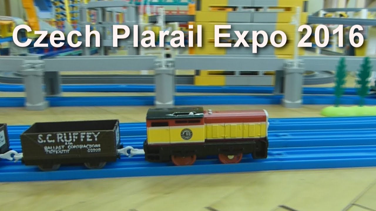 プラレール Tomy Thomas: 23 trains running at the same time at the 2016 exhibition [HD]