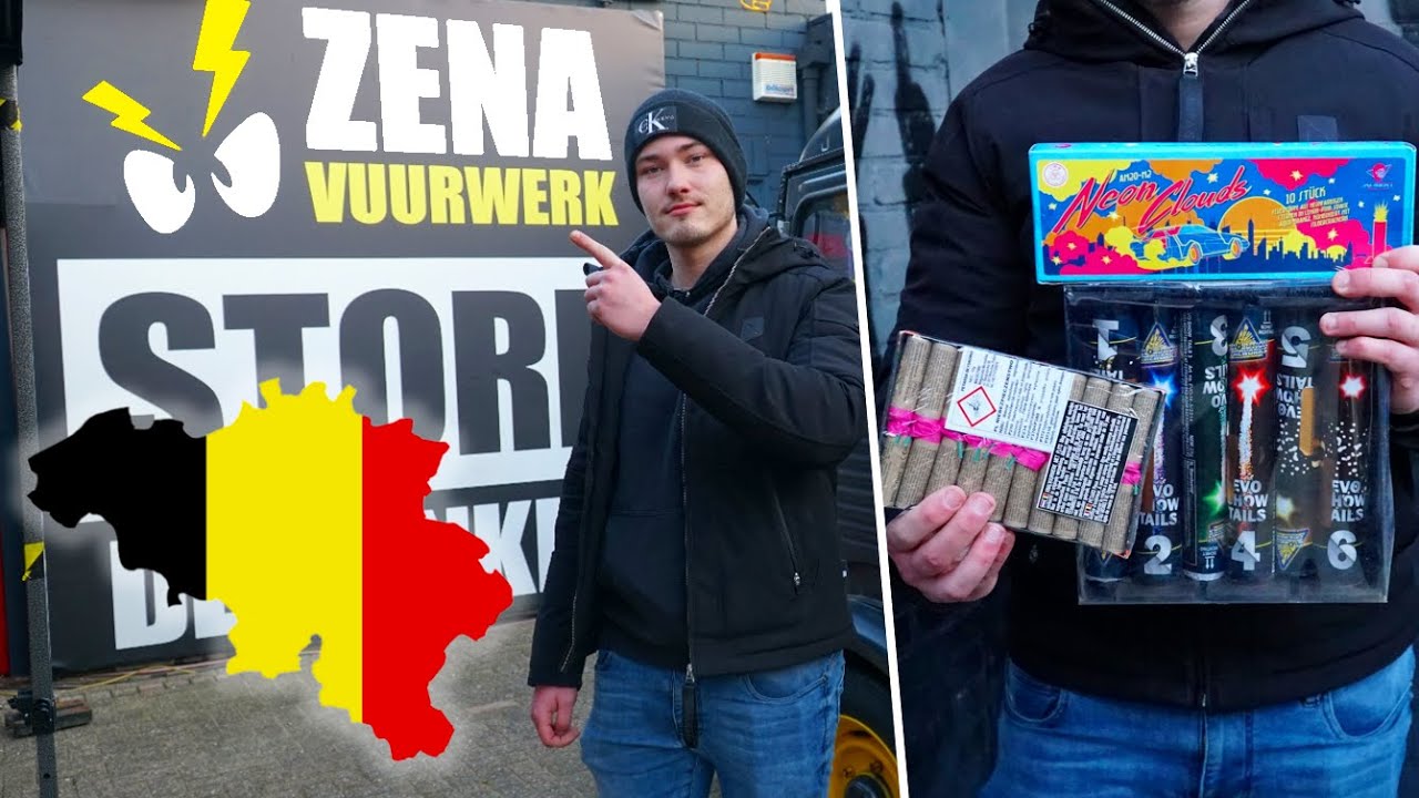 NIEUW VUURWERK KOPEN EN AFSTEKEN IN BELGIË!