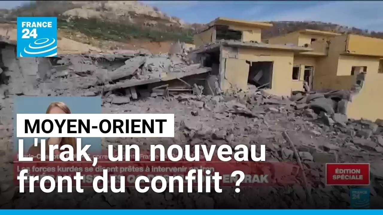 Guerre au Moyen-Orient : l'Irak, un nouveau front du conflit ? • FRANCE 24