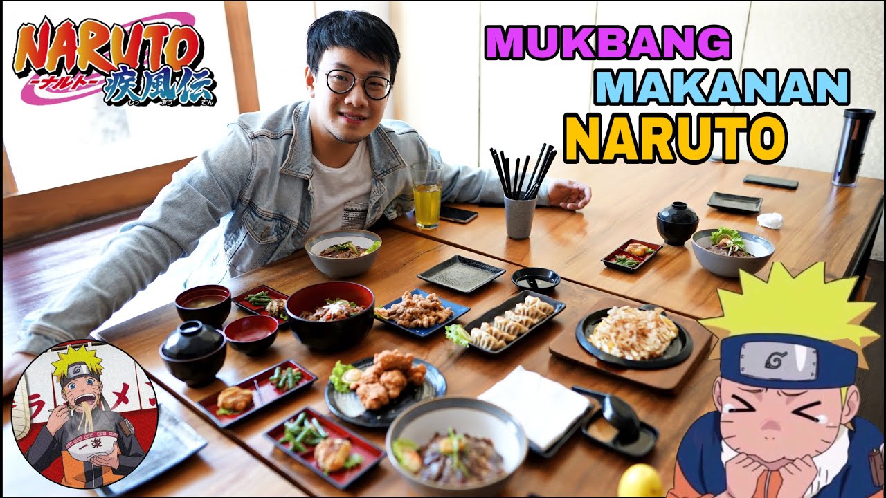 MUKBANG MAKANAN NYA SI UZUMAKI NARUTO DI JEPANG SANA!!! BELAJAR JADI FOOD VLOGGER!! MUSOUYA BANDUNG!