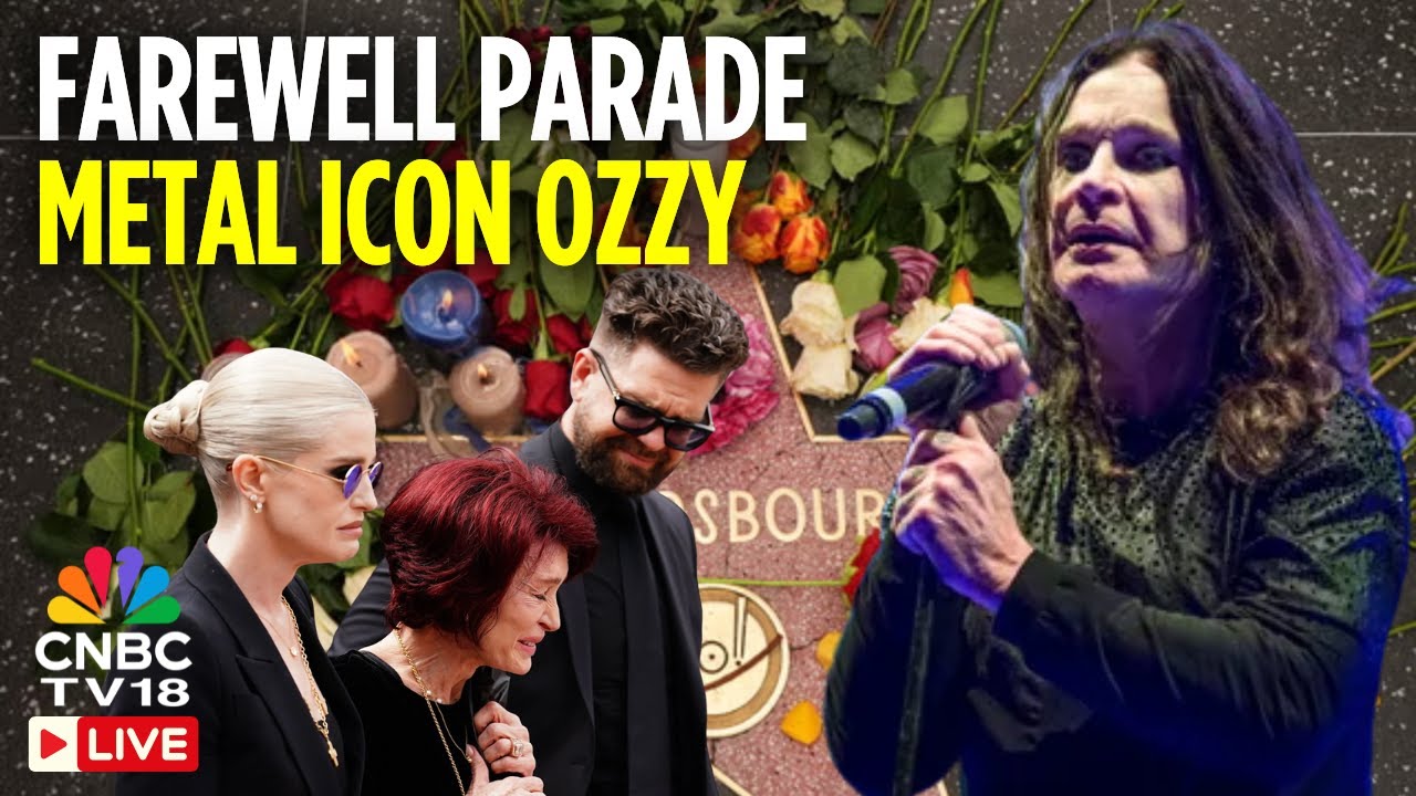 Ozzy Funeral LIVE: Ozzy Osbourne's Public Funeral Procession Travels Through Birmingham | N18G