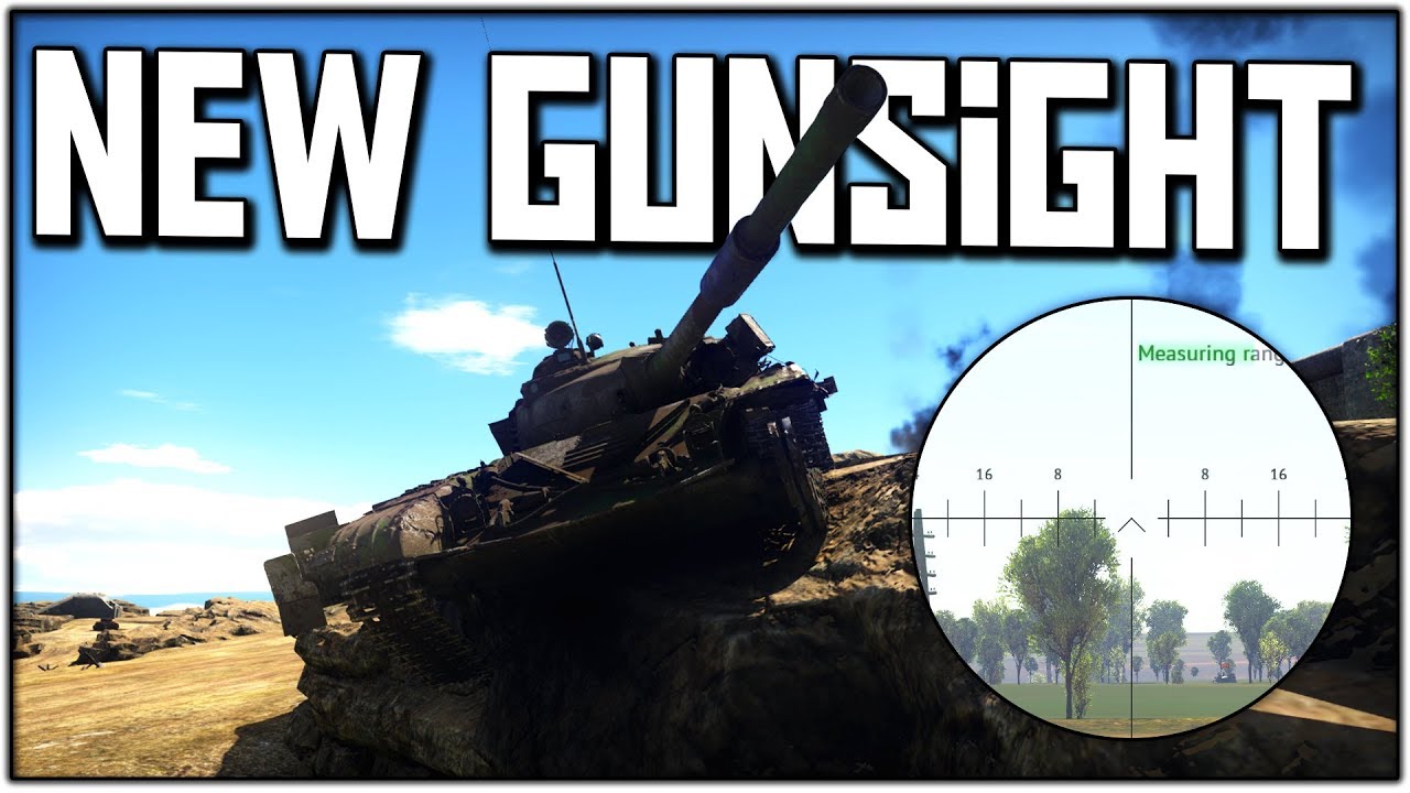 T64A NEW Gun Sight Tutorial (WT RB Gameplay)