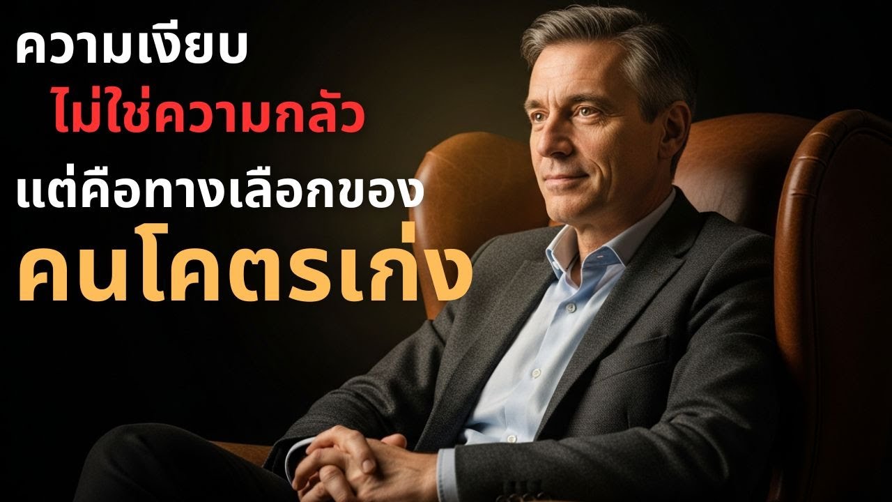 ความเงียบไม่ใช่ความกลัว แต่คือทางเลือกของคนโคตรเก่ง !