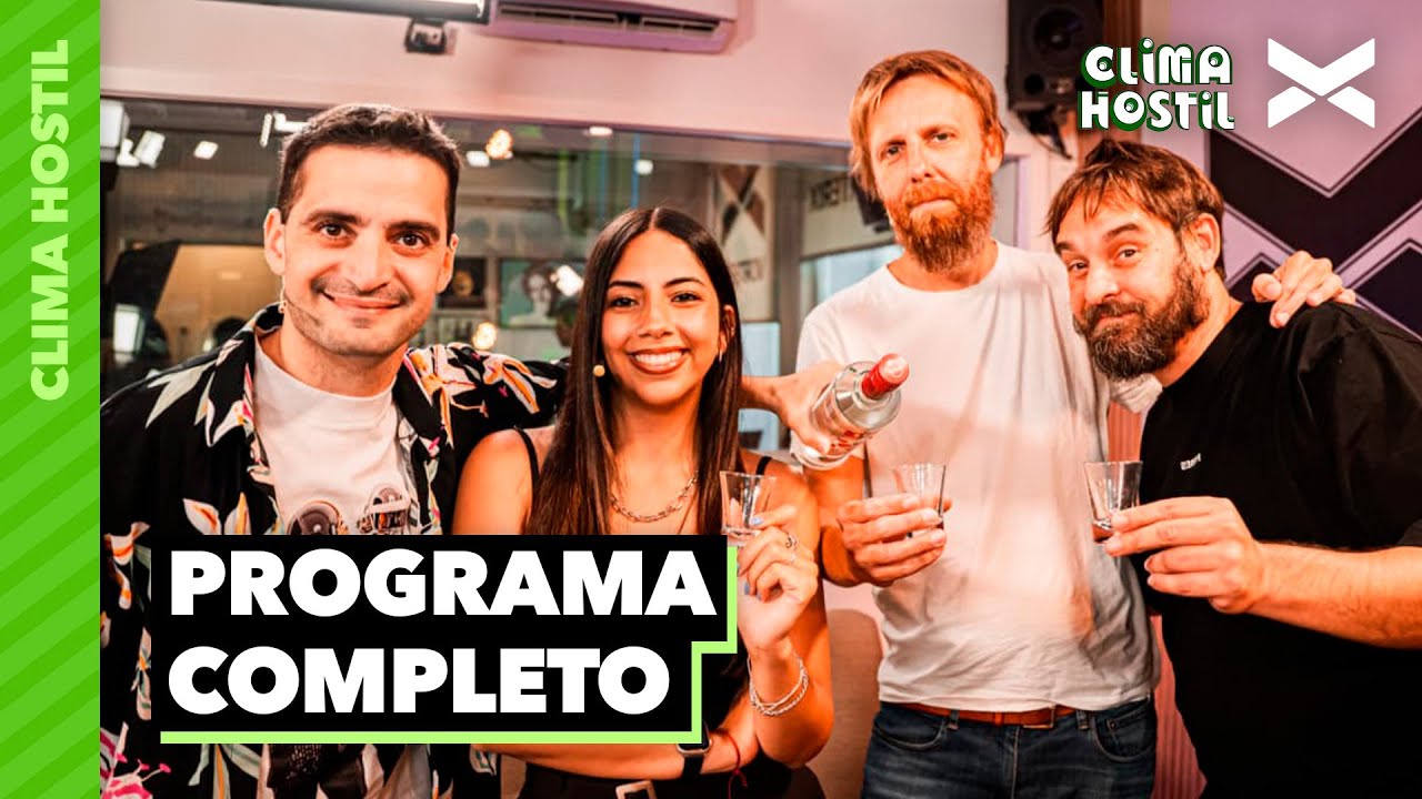ACCIDENTES ABSURDOS Y TRAGOS CON LA GATA GEDDES | #Climahostil | COMPLETO 30/1 | VTX