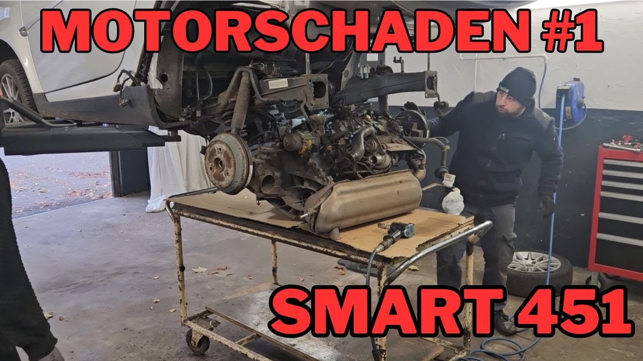 SMART 451 TURBO MOTORSCHADEN TEIL 1 | VERBRENNUNGSAUSSETZER