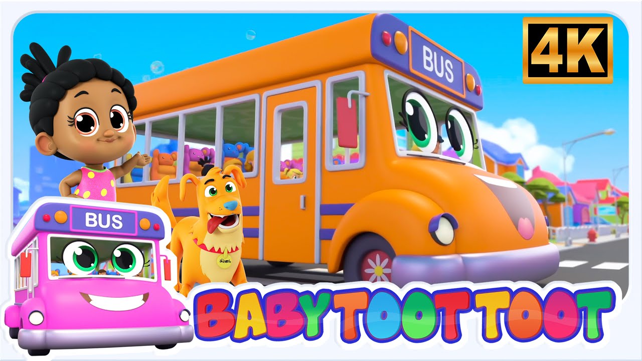 🚍 Baby Toot Toot – Le Ruote del Bus | Canzoni per Bambini