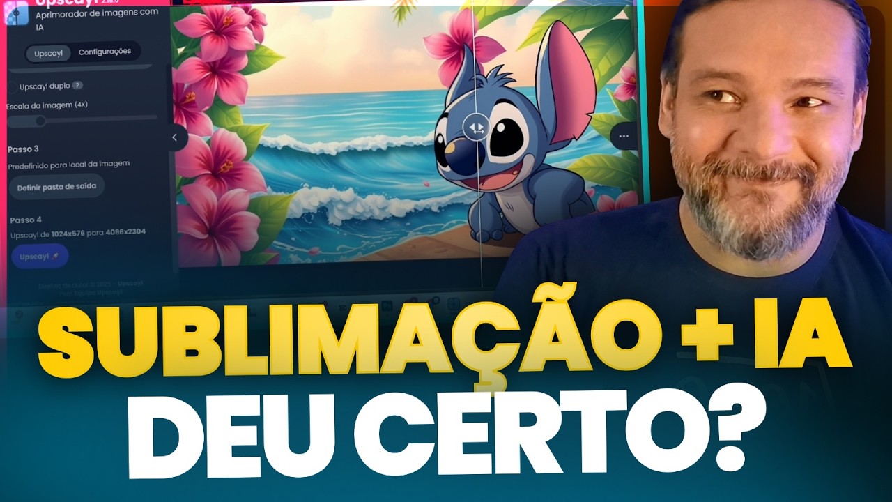 Sublimação em Caneca: Criando Arte com IA