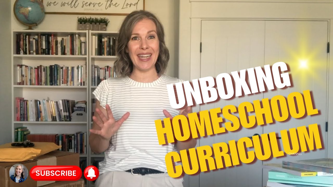 Unboxing Homeschool Curriculum