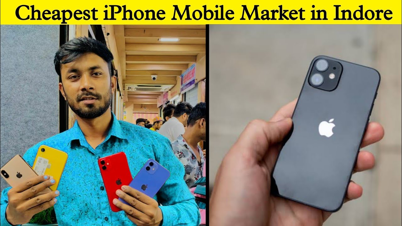 Cheapest iPhone and Android Shop in Indore | Novelty market | Mobile Shop in Indore | #dollarmarket