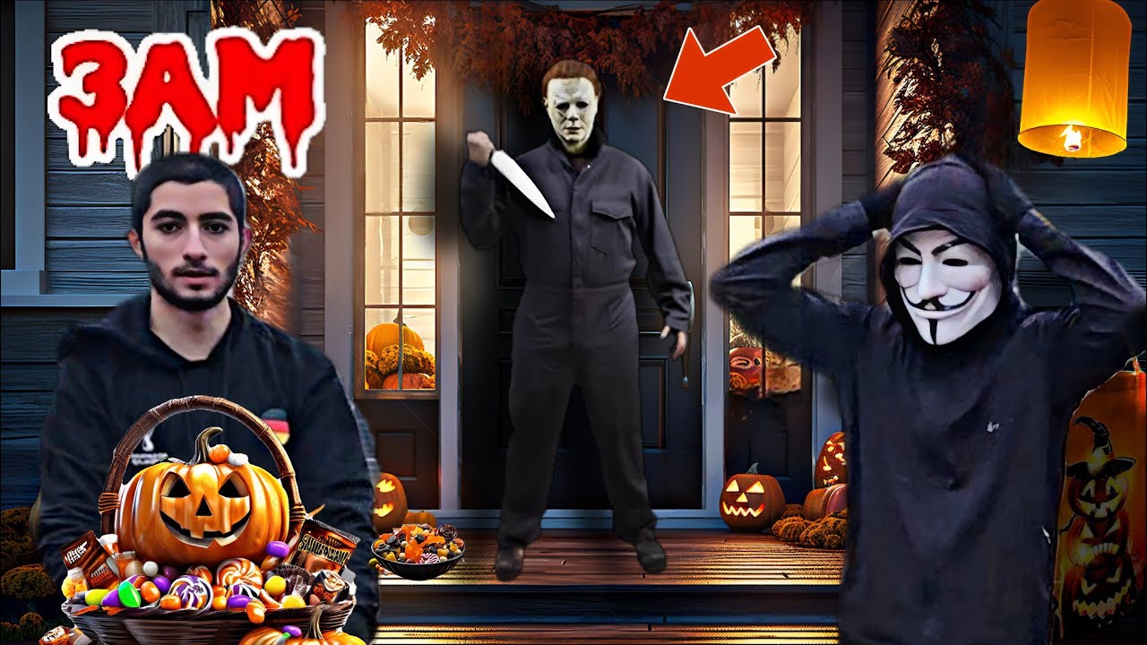 GEHE NIEMALS SÜßIGKEITEN SAMMELN AN HALLOWEEN....