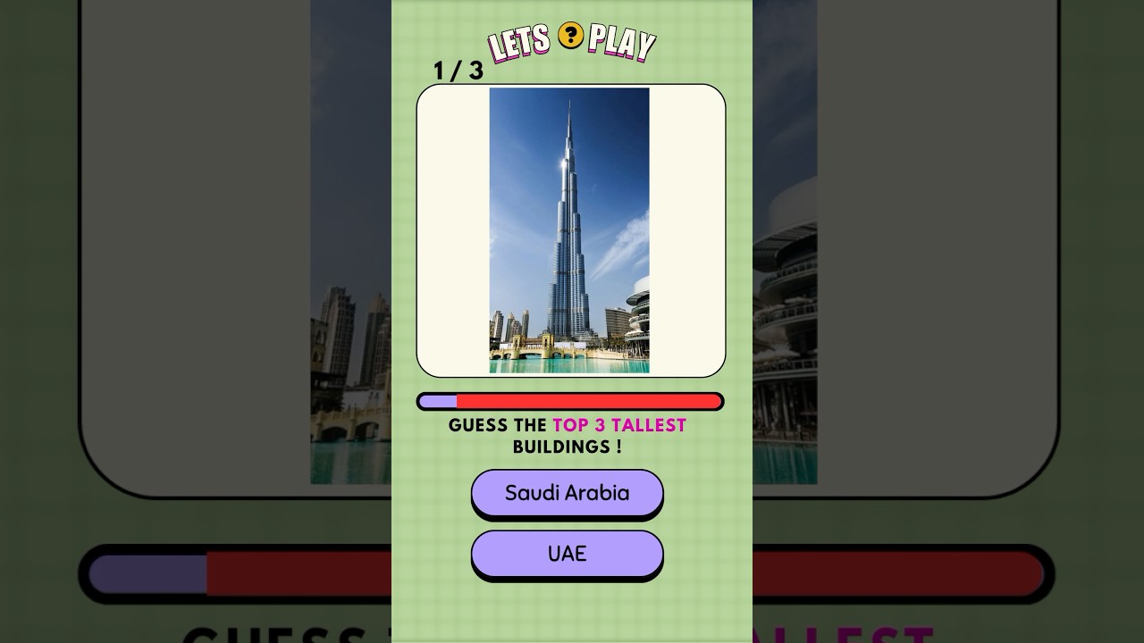 Guess the Country 🏙️ | Tallest Buildings Challenge