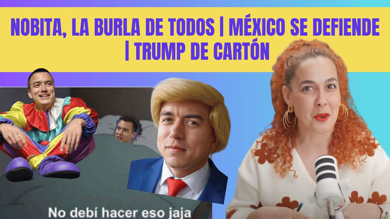 Nobita, la burla de todos | México se defiende | Trump de cartón | Memes y aranceles