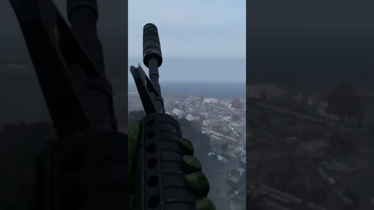 #dayz Super long shot with M4 assault rifle with scope